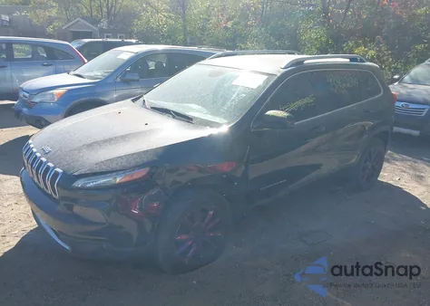 2016 Jeep Cherokee Limited из США, поврежденный, VIN 1C4PJMDB1GW162290